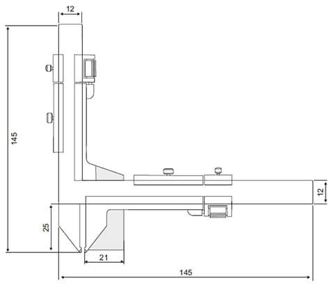 Gear Tooth Vernier Calipers - SPECIFICATIONS & DIMENSIONS