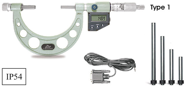 Digimatic Interchangeable Outside Micrometers