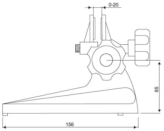 Micrometer Stands - SPECIFICATIONS & DIMENSIONS