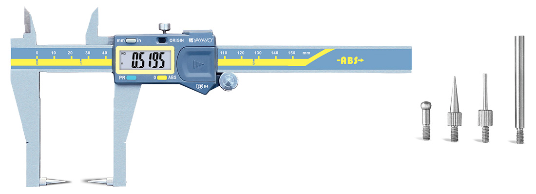 Digimatic Caliper with Interchangeable Anvils